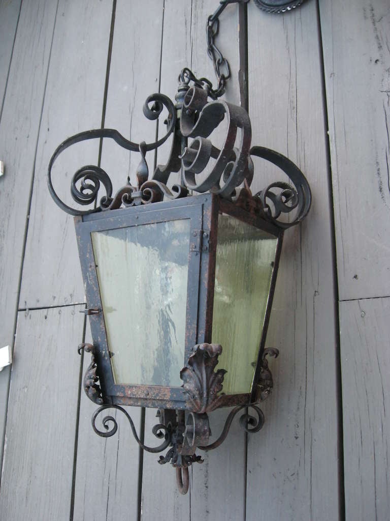 forged lantern