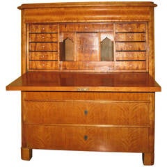 19th Century Biedermeier Fall Front Secretary/Chest