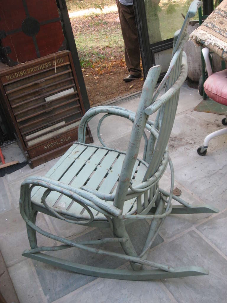 spool rocking chair