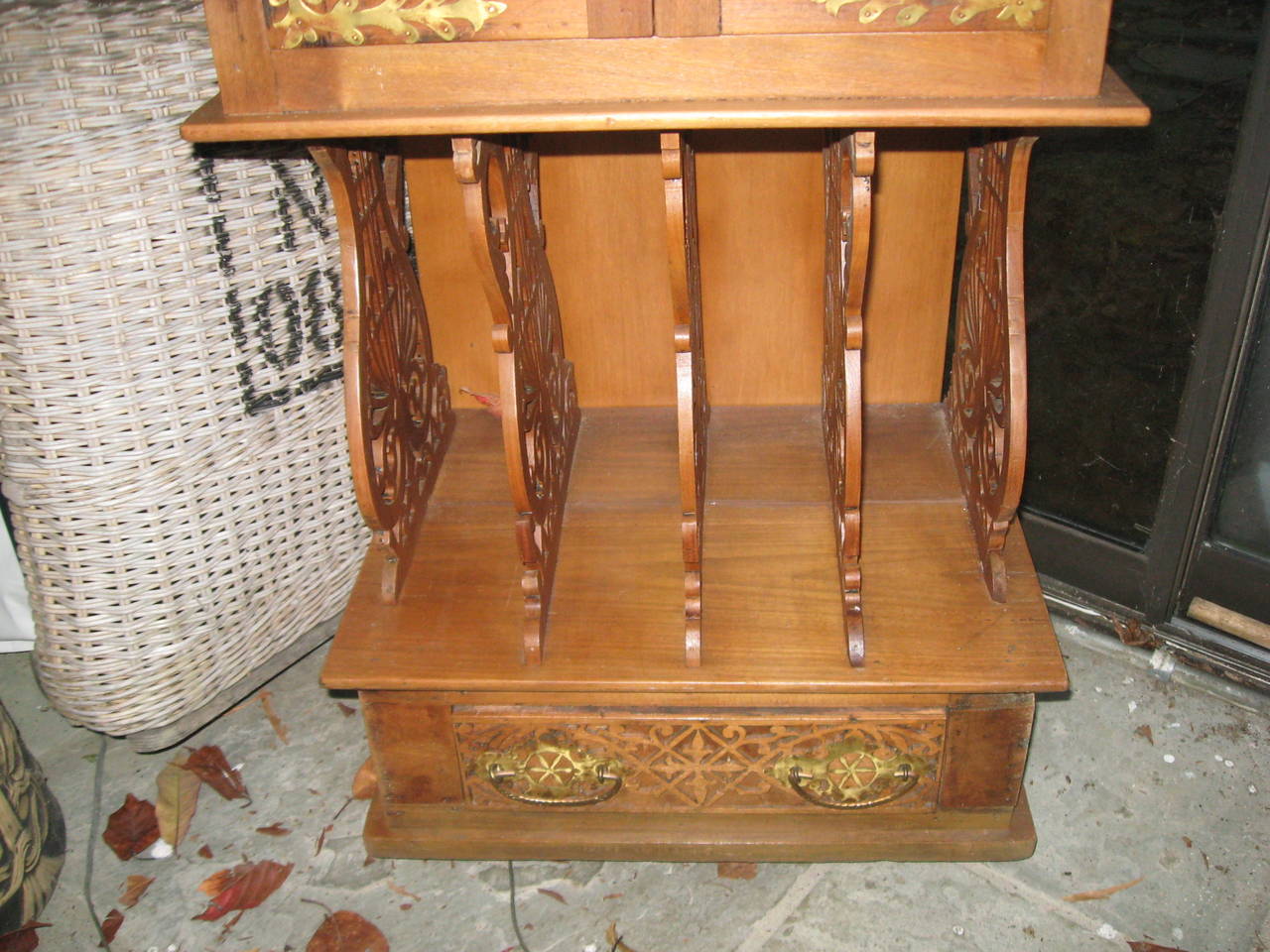 19th Century American Music Cabinet In Good Condition For Sale In Water Mill, NY