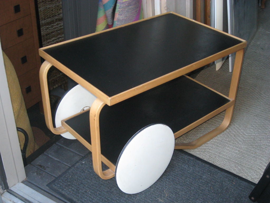 Vintage  Alvar Aalto  Bar/Serving Cart