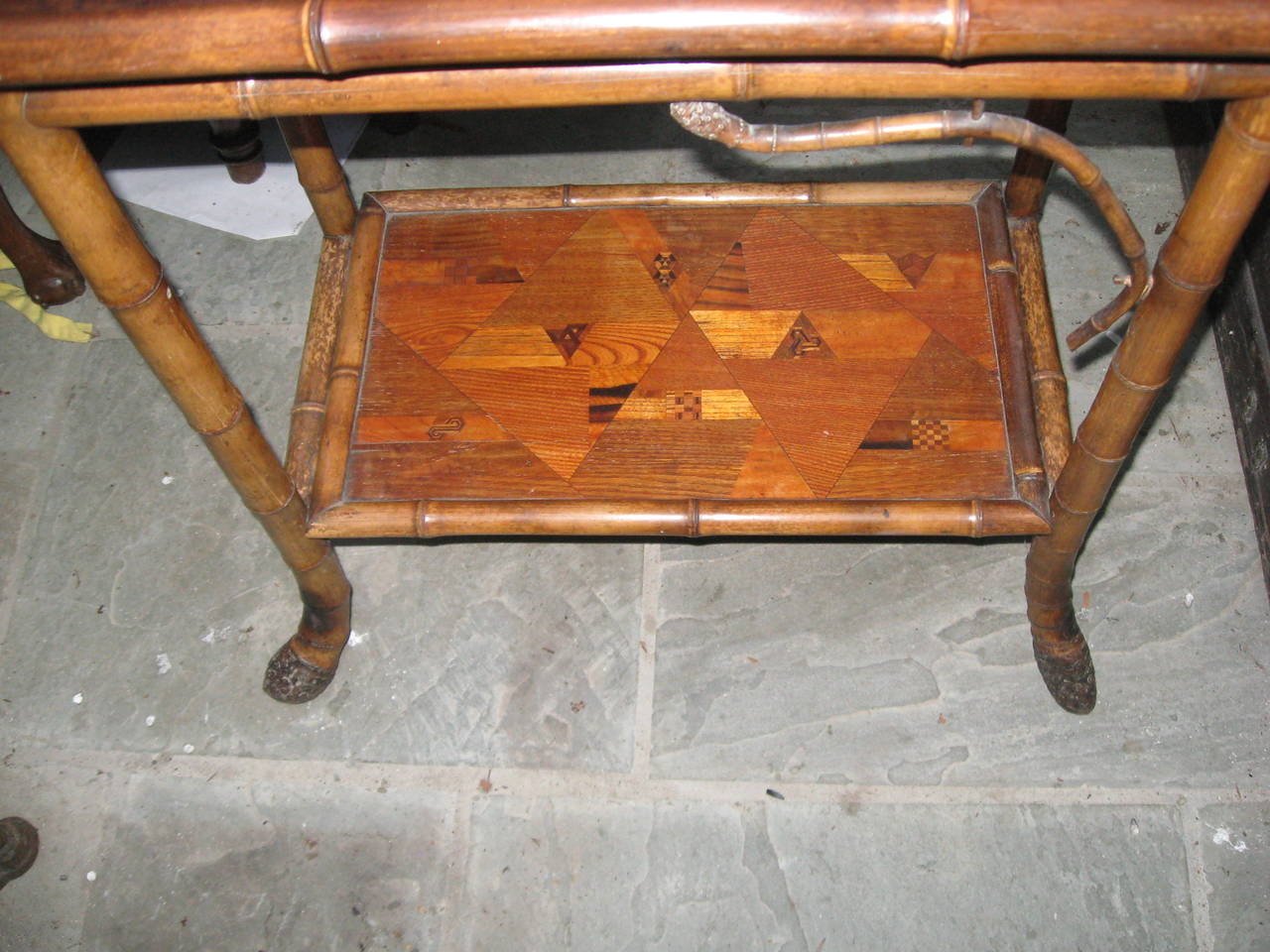19th Century Bamboo Japanese Serving or Bar Cart at 1stDibs japanese