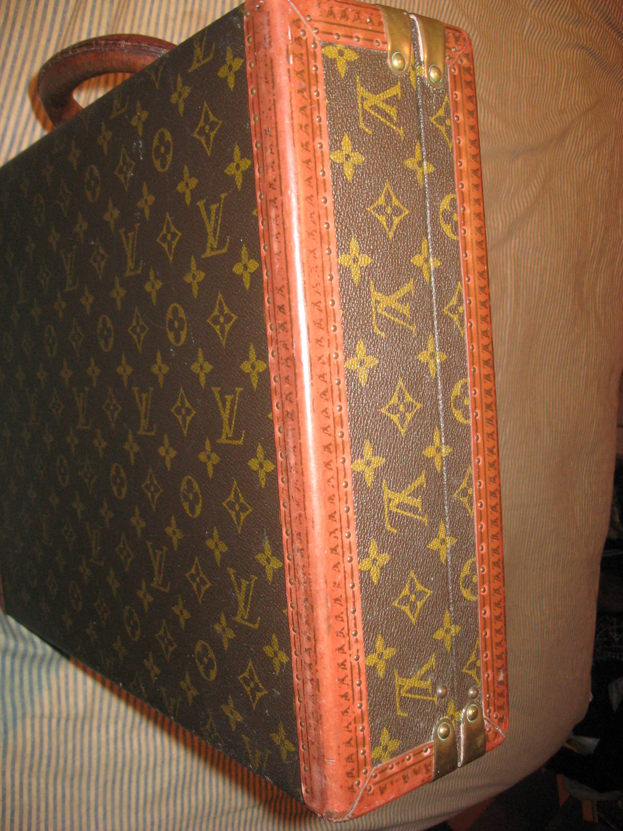 Louis Vuitton Vintage Briefcase In Good Condition In Water Mill, NY
