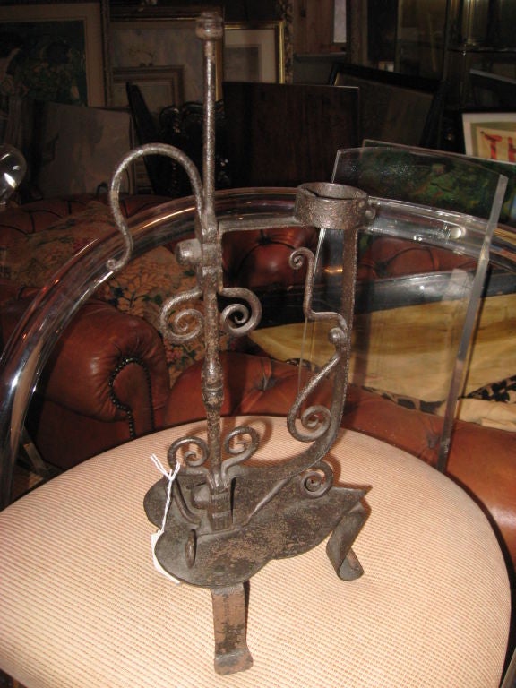 hand forged candlesticks