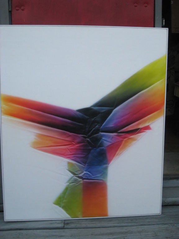 abstract airbrush painting