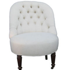 Tufted Slipper Chair