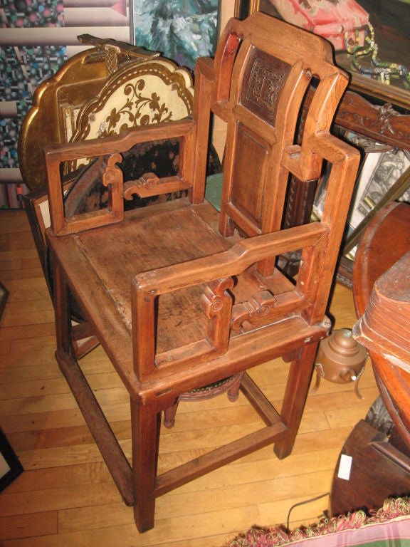 Chinois Paire de fauteuils chinois du 19ème siècle en vente