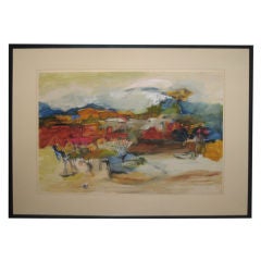 Semi Abstract Painting by Cecilia Garcia Amaro 4