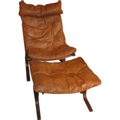 "Siesta" Lounge Chair and Ottoman