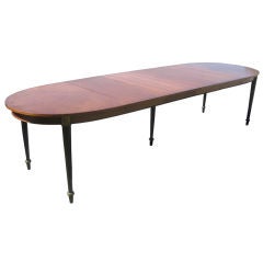 11' Midcentury Extention Dining Table by John Stuart