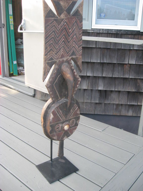 67" African Mask Skulpture