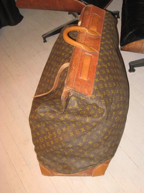 French Vintage Louis Vuitton Steamer  Bag