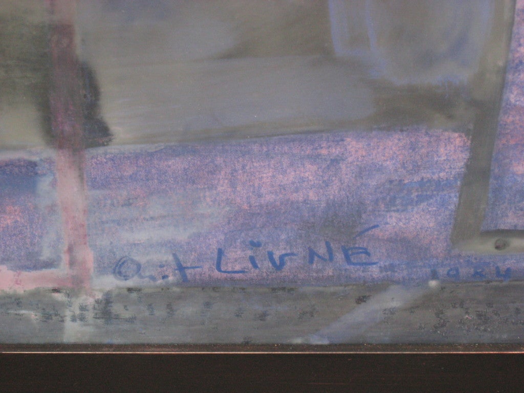 Abstrakt  Monumentales Gemälde von Livne im Angebot 1