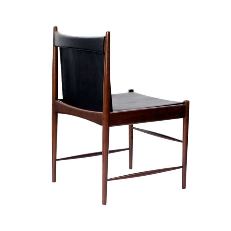 Mid-Century Modern Cantu Low Dining Chair by Sergio Rodrigues For Sale