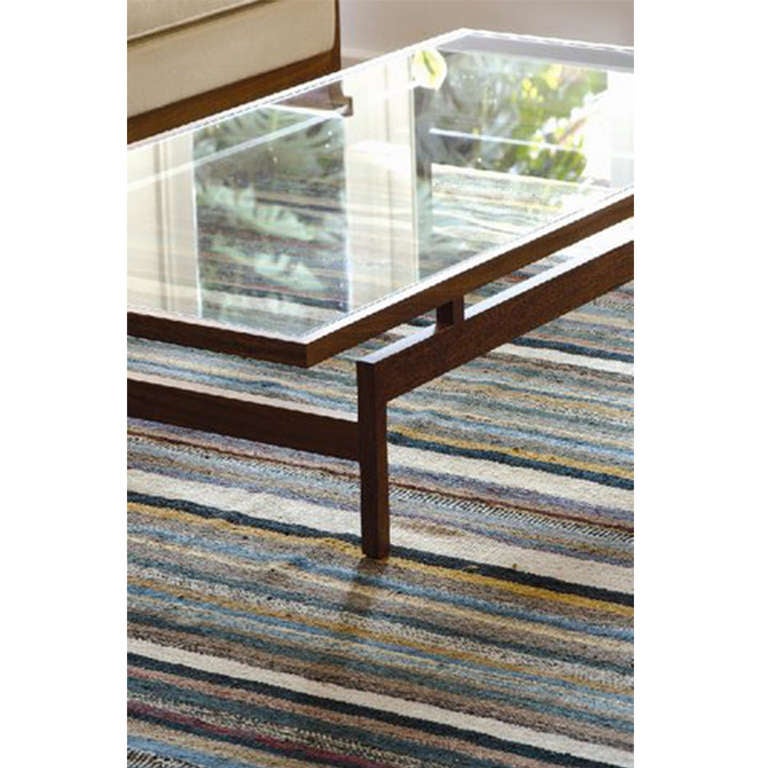 Wood Duas Cores Coffee Table by Branco & Preto For Sale