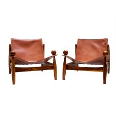 Pair of Rare Brazilian Chairs