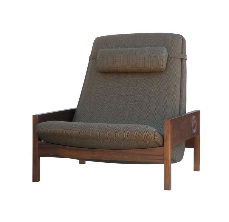 Modern Gio Adjustable Armchair by Sergio Rodrigues For Sale