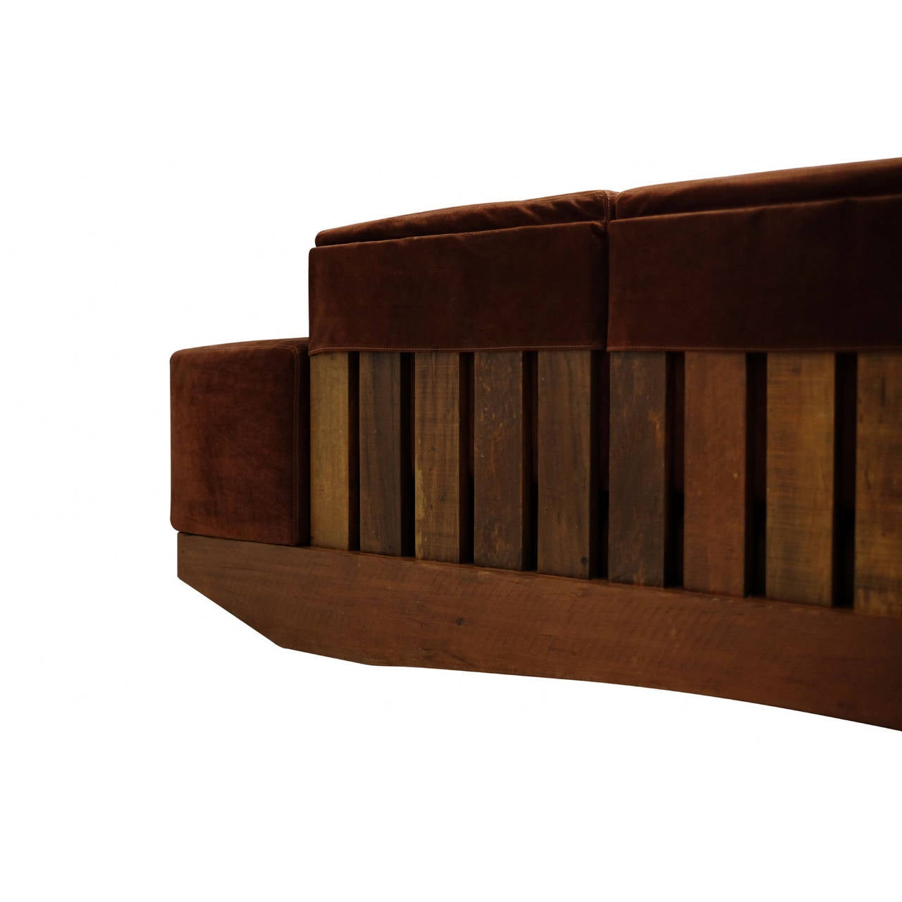 Organic Modern PPD Sofa by Carlos Motta For Sale