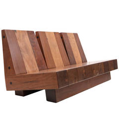 Zanini de Zanine 'Espécies Peroba and Ipê' Bench or Settee, 2014 8