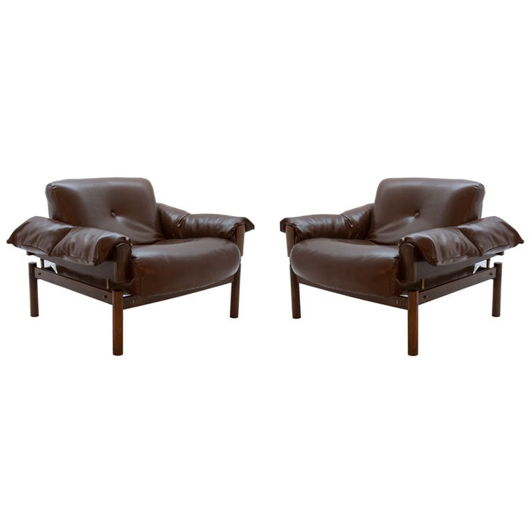 Pair of Vintage Percival Lafer Armchairs