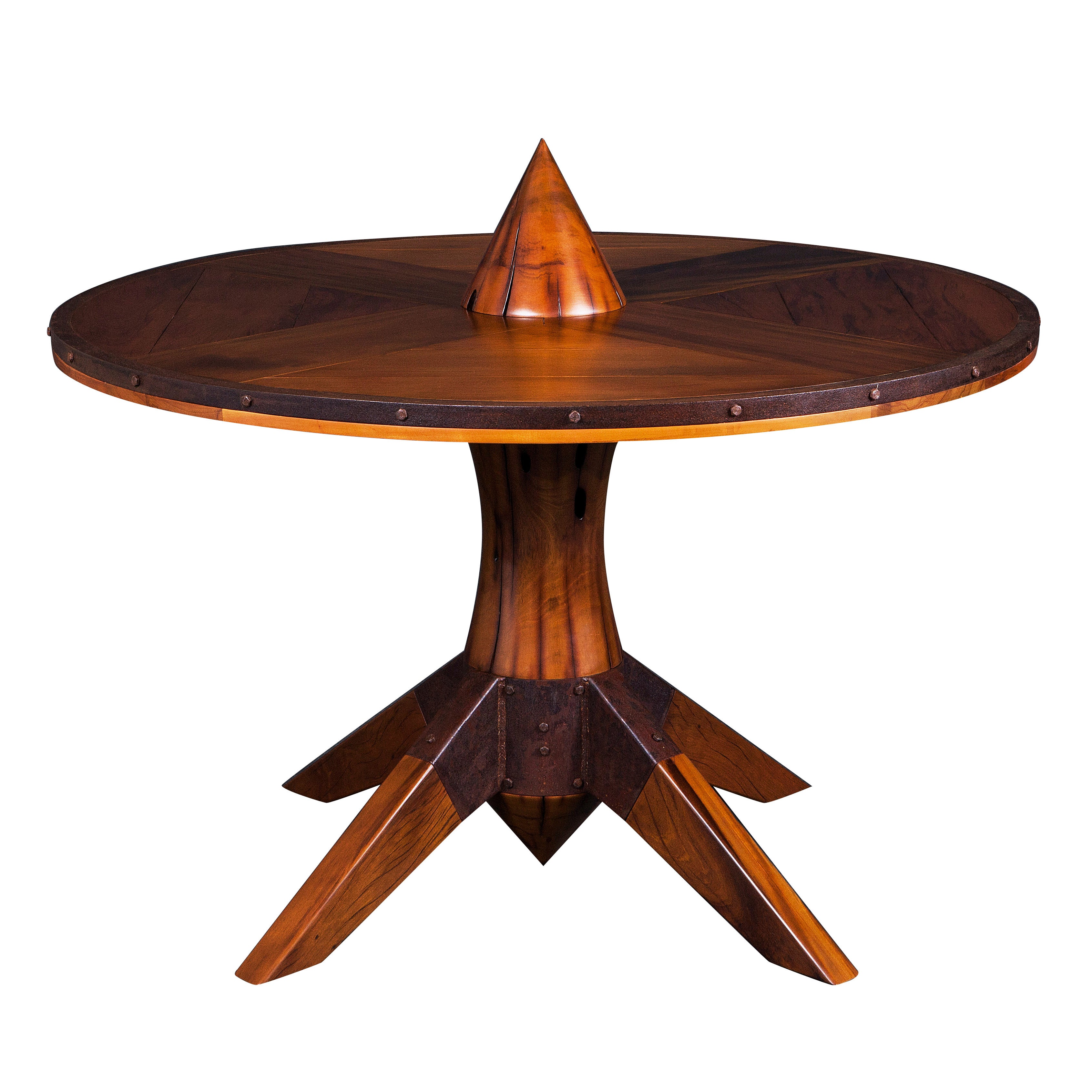 Carlos Motta "Ferrão" Reclaimed Aroeira Wood Dining Table, AP Edition For Sale