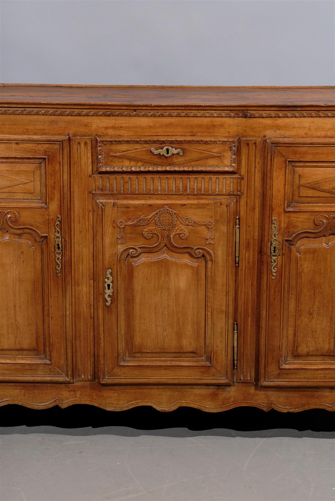 19th Century French Louis XVI Style Fruitwood Enfilade 3