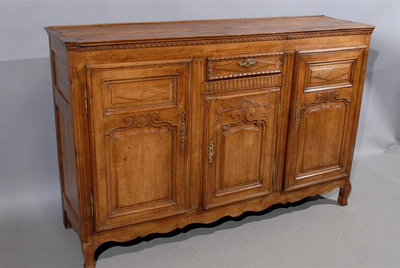 19th Century French Louis XVI Style Fruitwood Enfilade 4
