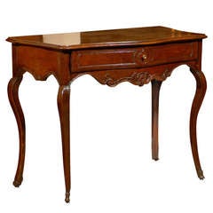 18th Century Louis XV Walnut Console Table 12