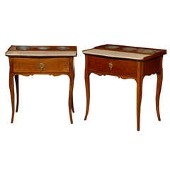 Pair of Louis XV Style "Rafraichissoire" Tables 5