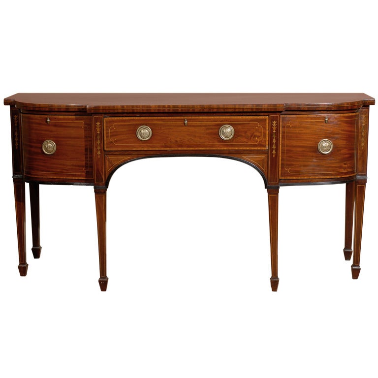 19th Century English Mahogany Sideboard