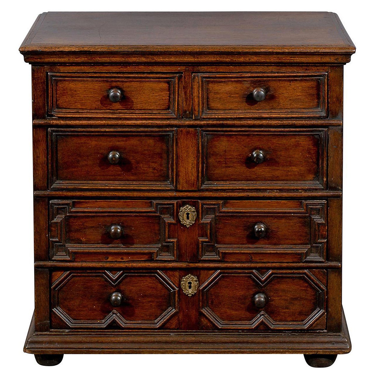 19th Century Jacobean Style English Oak Chest