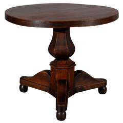 19th Century French Fruitwood Gueridon Table