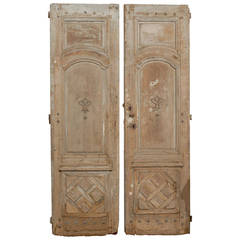 Pair of Large 18th Century French Doors 12