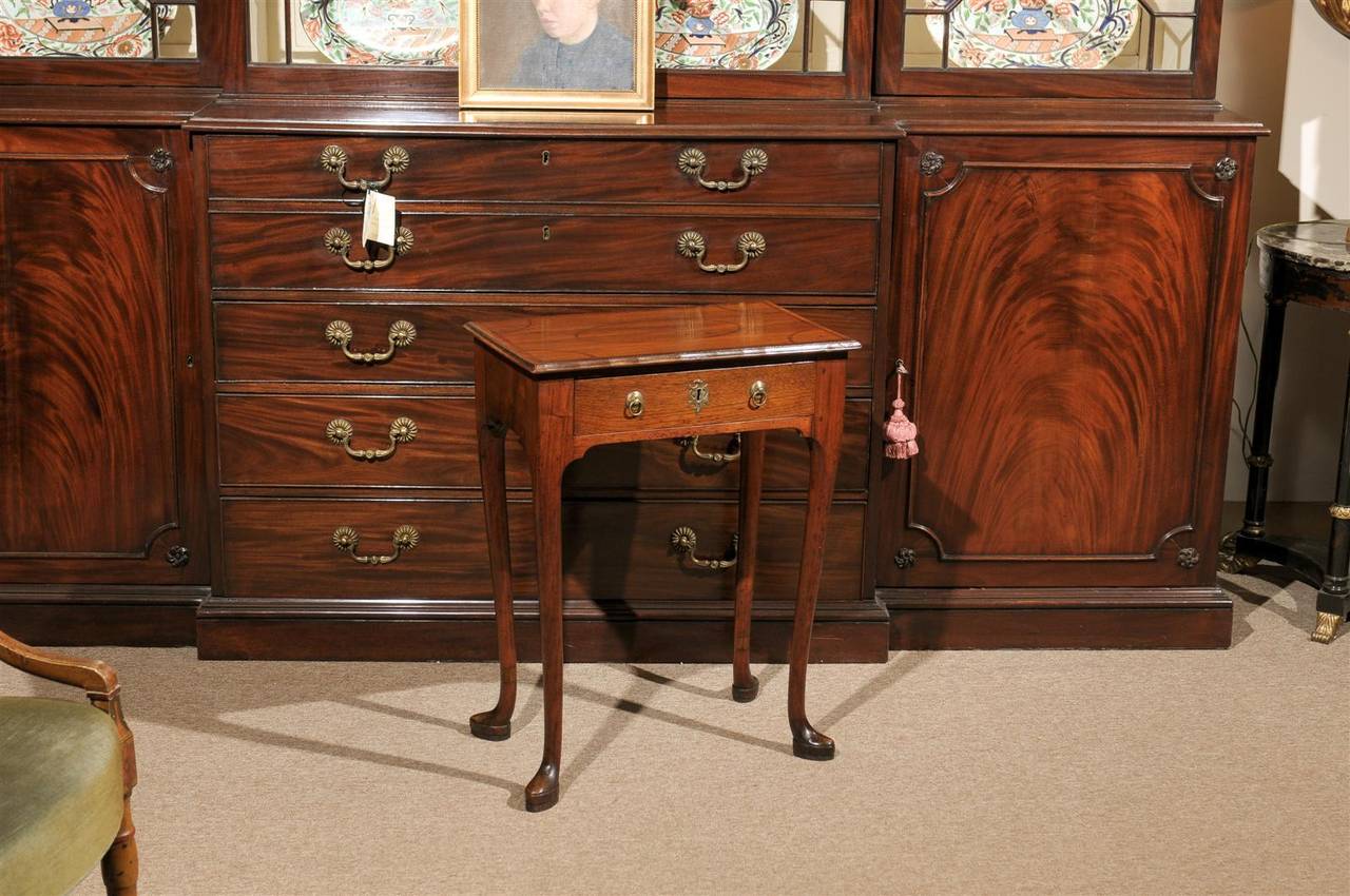 Great Britain (UK) 18th Century Queen Anne Table with Pad Foot