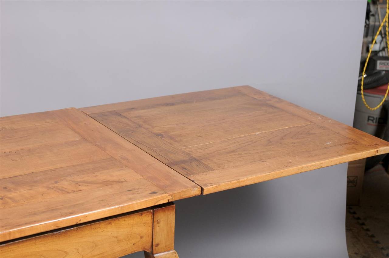 19th Century French Louis XV Style Fruitwood Farm Table 3