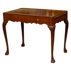 George III Tea Table in Mahogany, England, c. 1780 7
