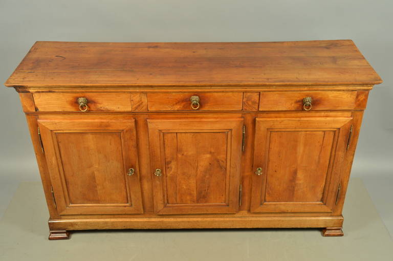 19th Century French Louis Philippe Enfilade in Fruitwood 1