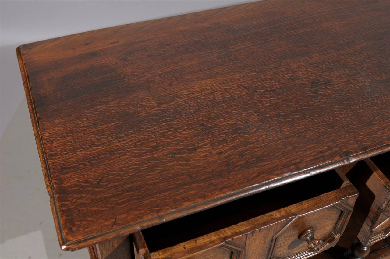 19th Century English Oak Dresser Base / Server 6