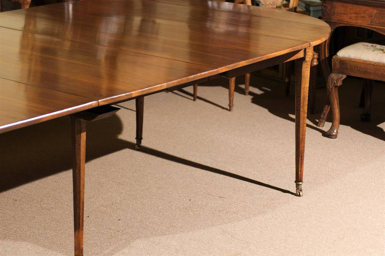 19th Century French Walnut Dining Table 2