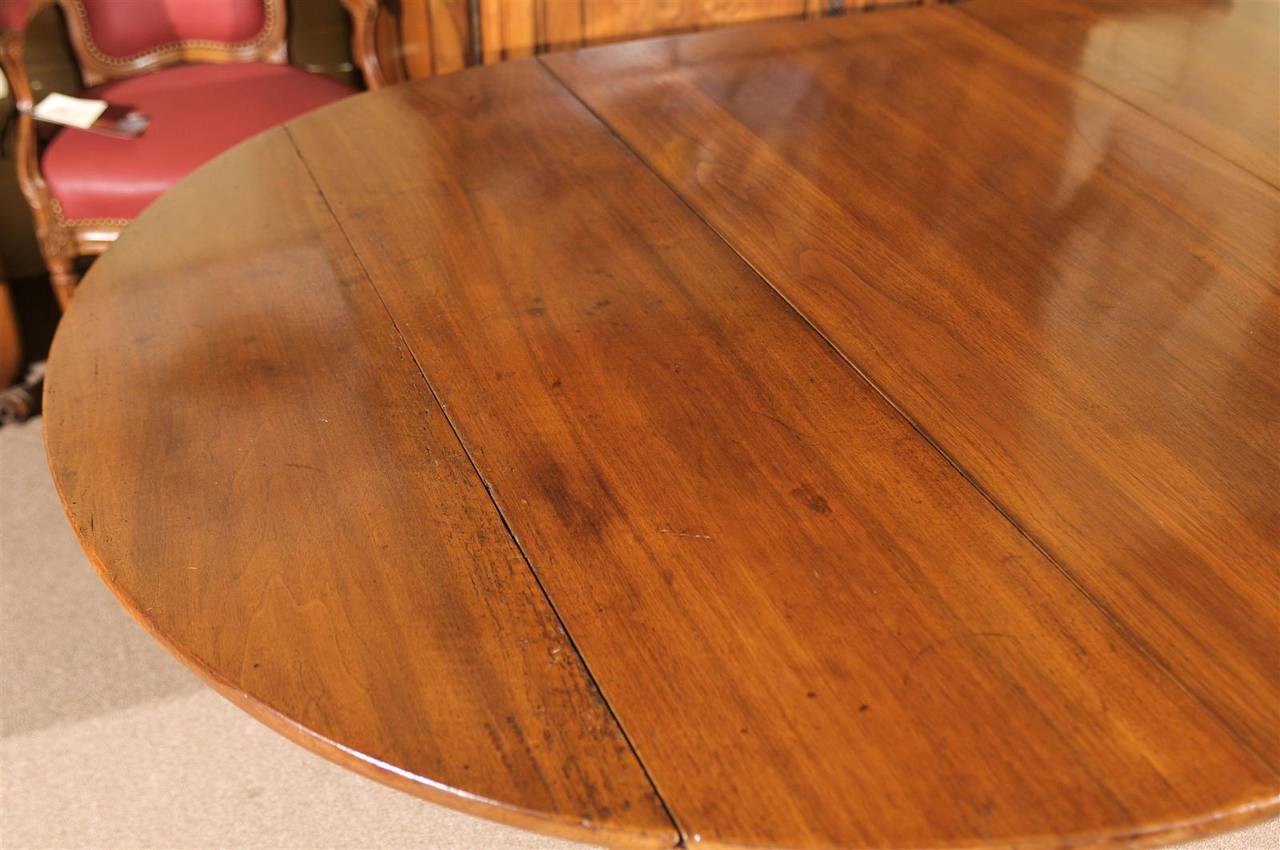 19th Century French Walnut Dining Table 4