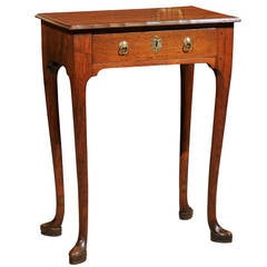18th Century Queen Anne Table with Pad Foot