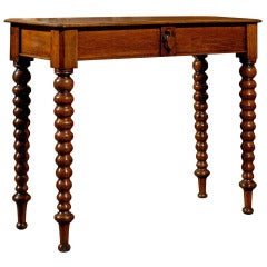 English Bobbin Leg Console