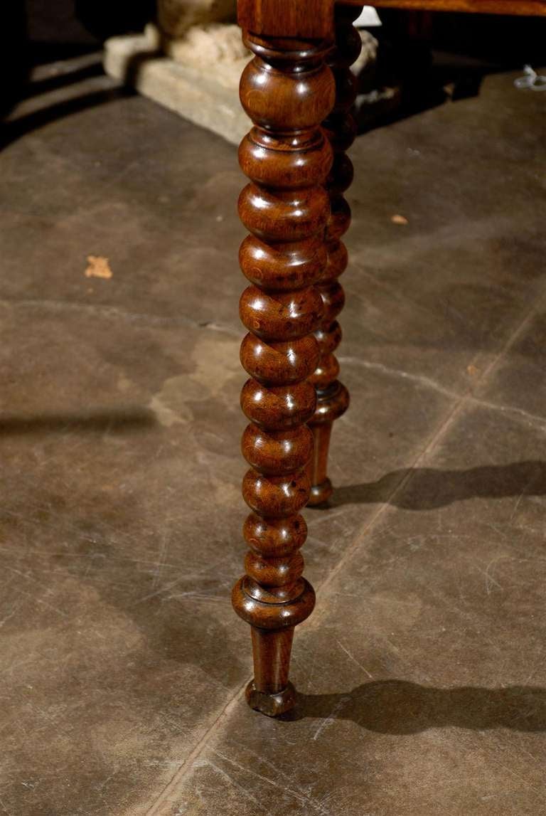 English Bobbin Leg Console 1