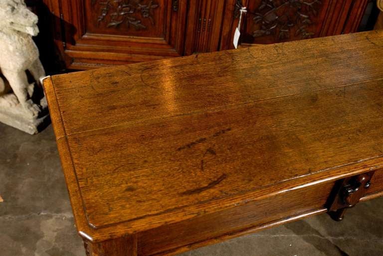 bobbin leg console table