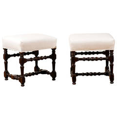 Pair of French Stools Pair of French Stools