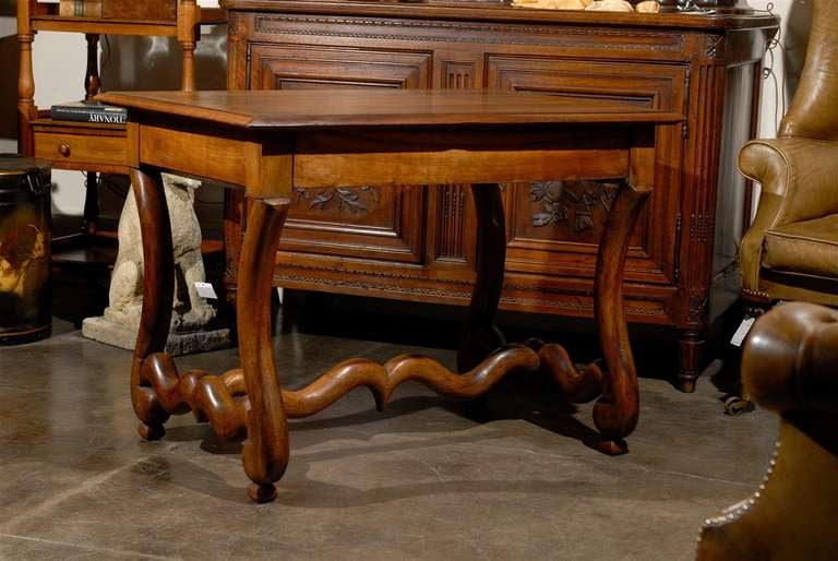 French Walnut Table/Desk