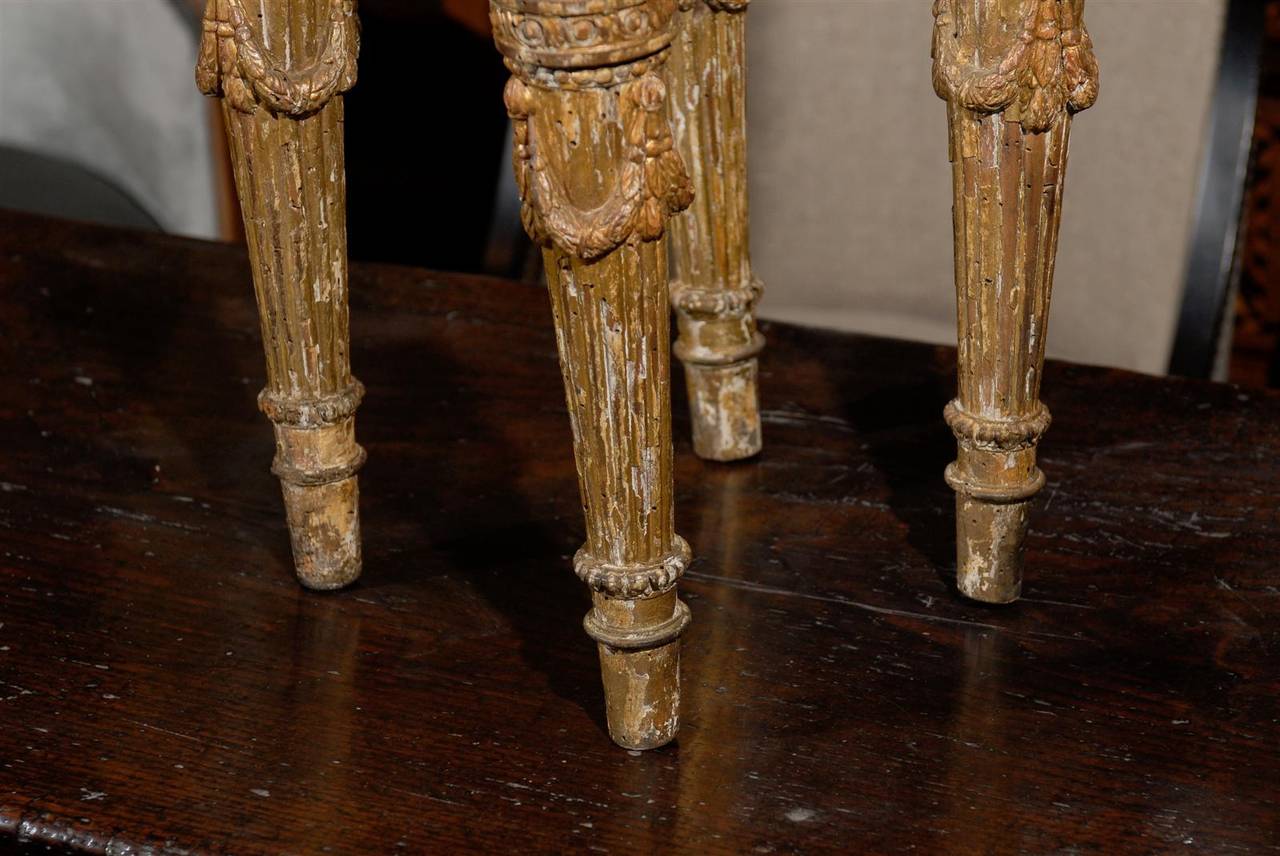 18th Century Italian Giltwood Table 4