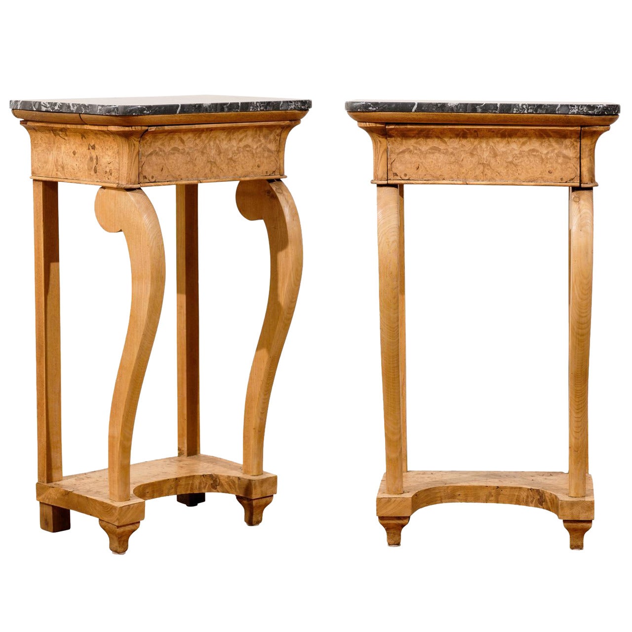 Pair of Elmwood Console Tables