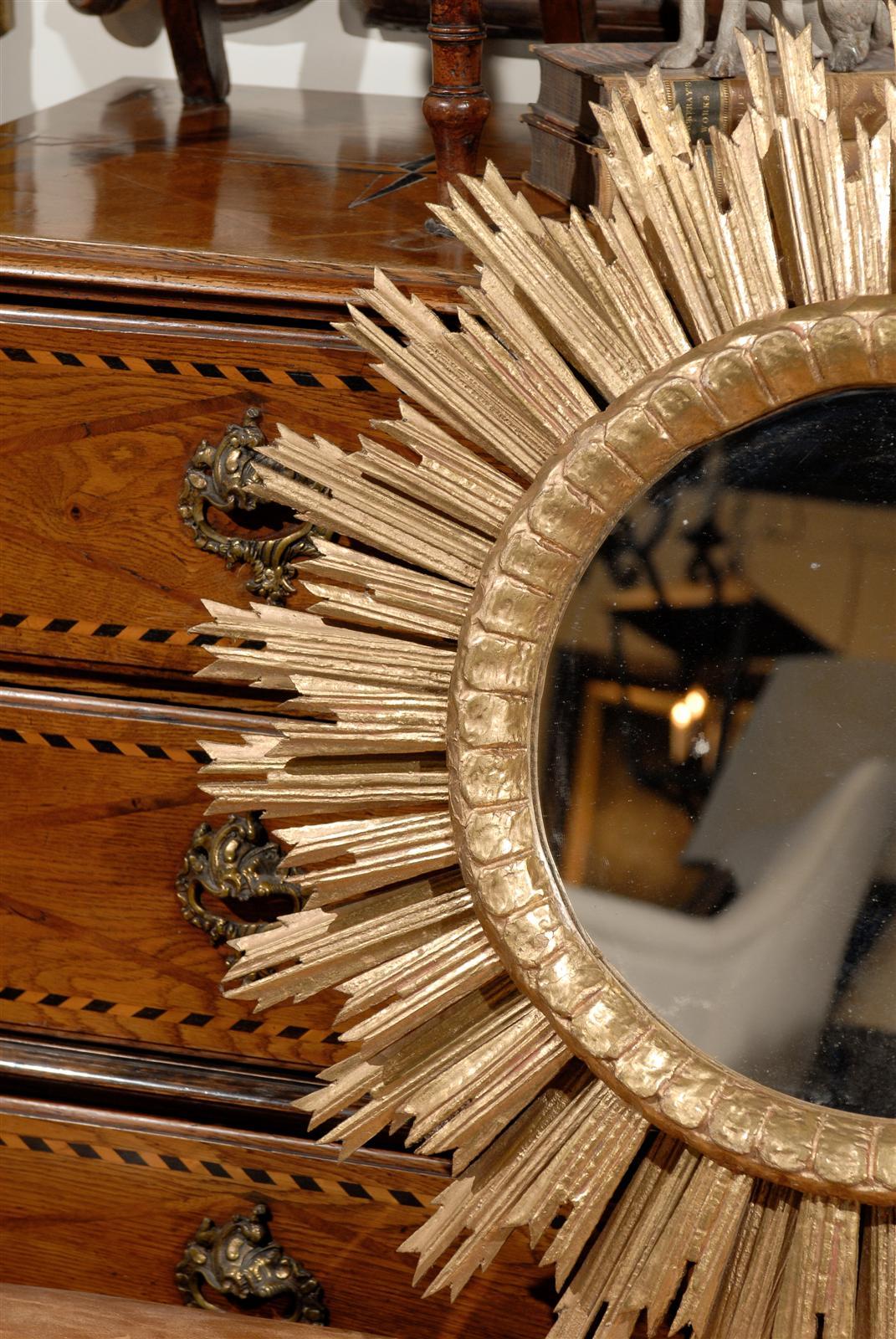 French Sunburst Mirror 5