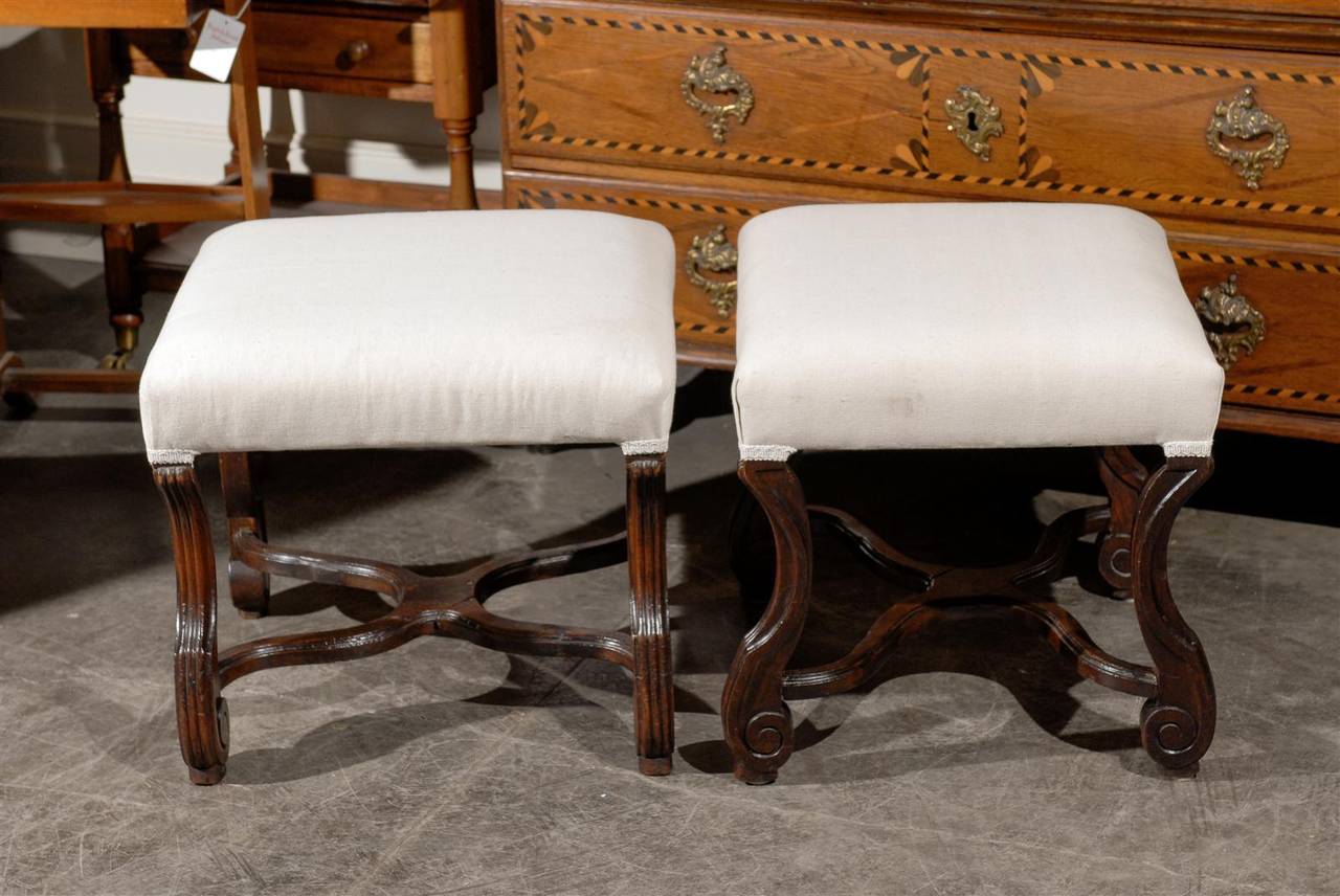 Pair of French Stools 3